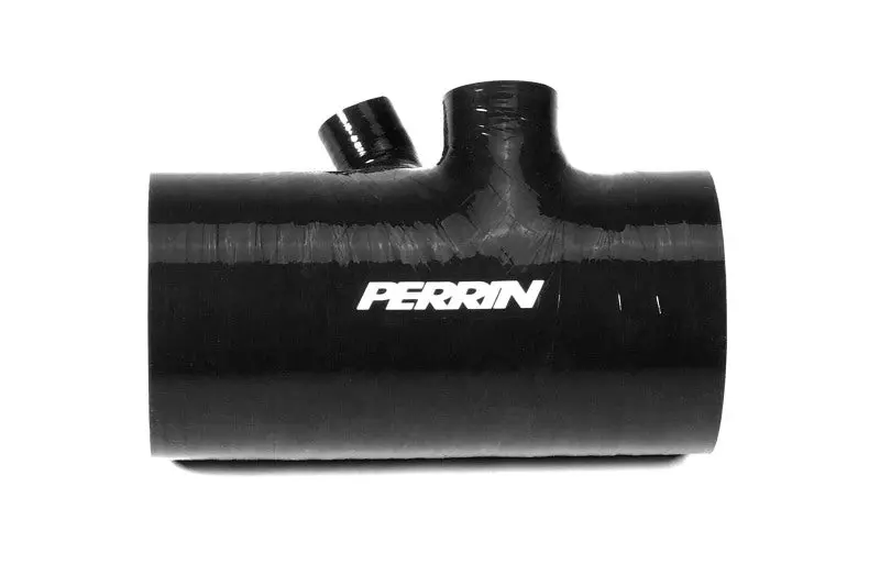 Perrin 2022+ Subaru Wrx Black 3In Turbo Inlet Hose W/ Nozzle (Short) 1