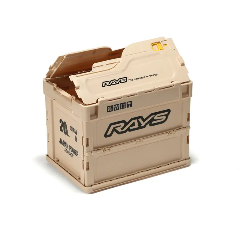 Rays Folding Container Box 23S 20L - Ivory 1