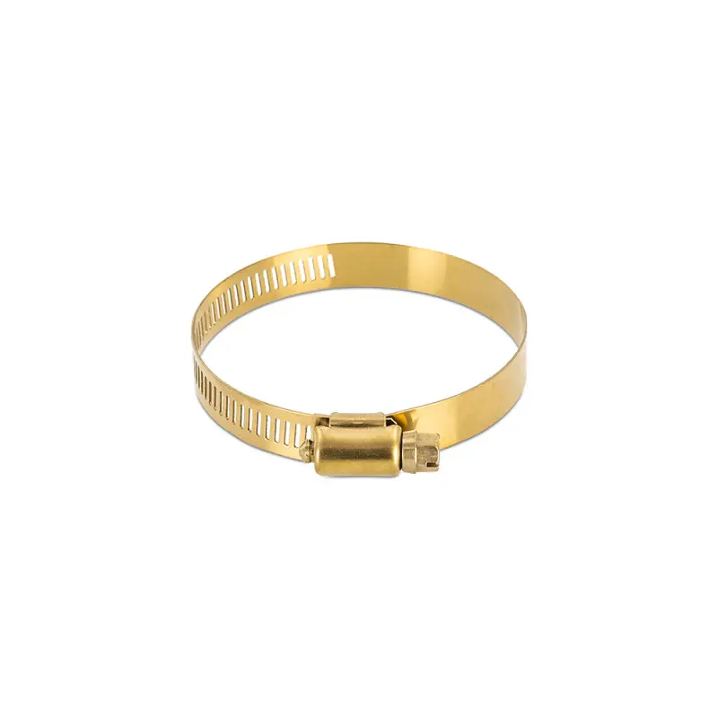 Mishimoto High-Torque Worm Gear Clamp1.57In.-2.52In. (40Mm-64Mm) - Pack Of 10 - Gold 1
