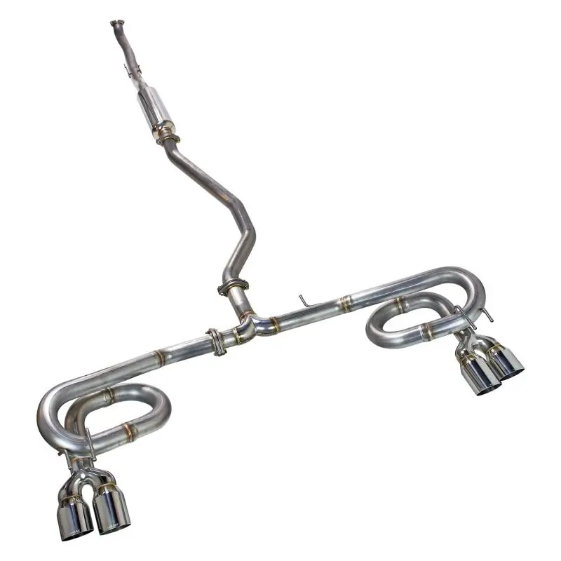 Remark 2022+ Honda Civic Sport Hatchback Fl2 (Link Loop) Catback Exhaust Stainless Steel Tip 1