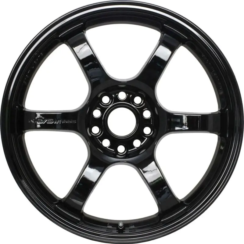 Gram Lights 57Dr 15X8 / +35Mm / 4-100 Gloss Black Wheel 1