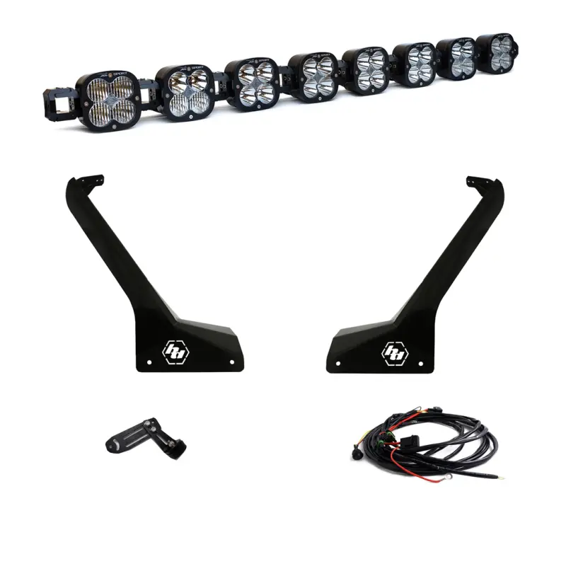 Baja Designs Jeep Jl/Jt Roof Bar Led Light Kit 8 Xl Linkable 1