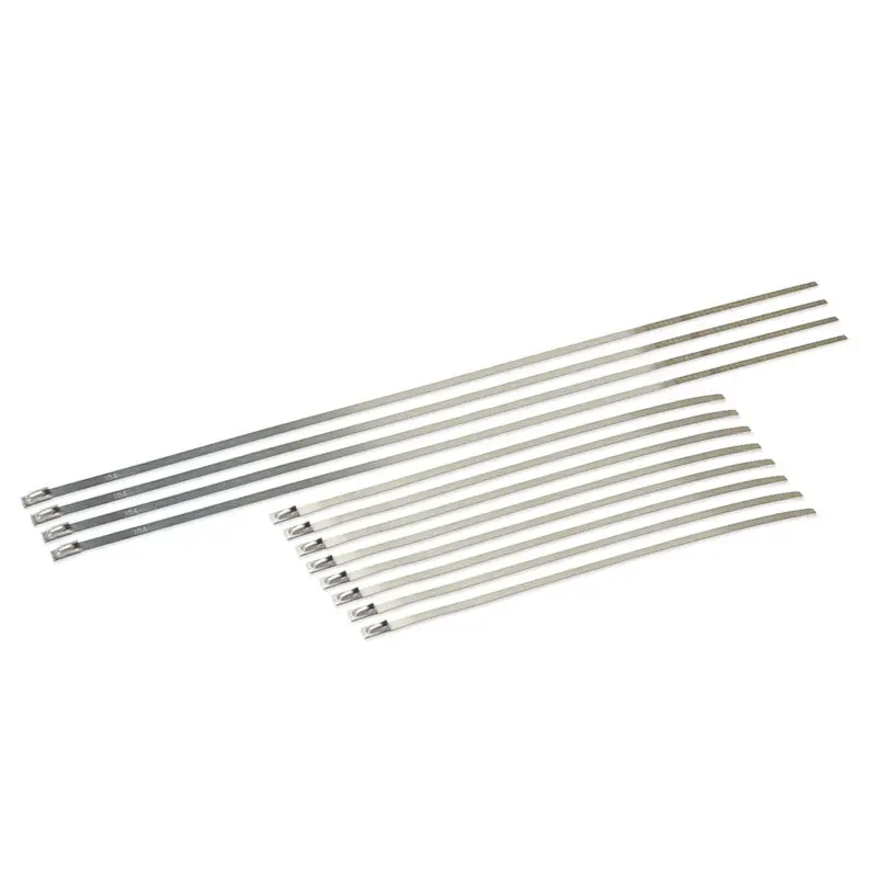 Dei Stainless Steel Locking Tie Eight 8In And Four 14In Per Pack 1