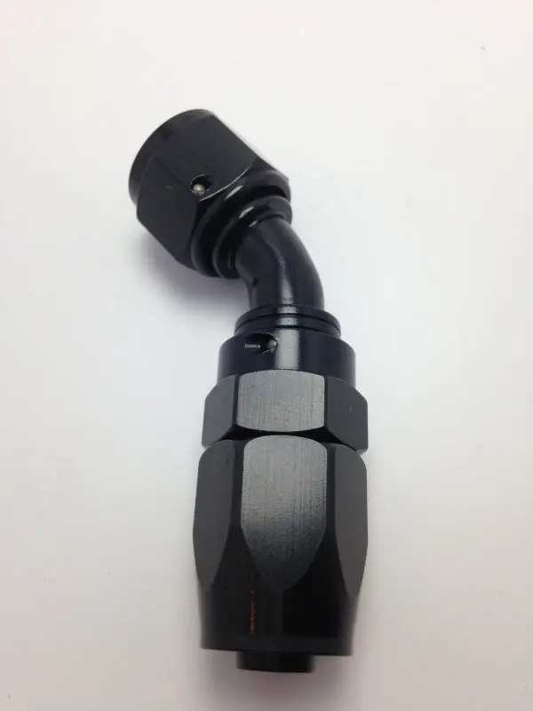 Fragola -8An X 60 Degree Pro-Flow Hose End - Black 1