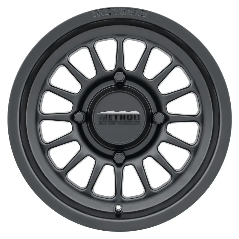 Method Mr411 Bead Grip 15X7 / 4+3/13Mm Offset / 4X156 / 132Mm Cb Matte Black Wheel 1