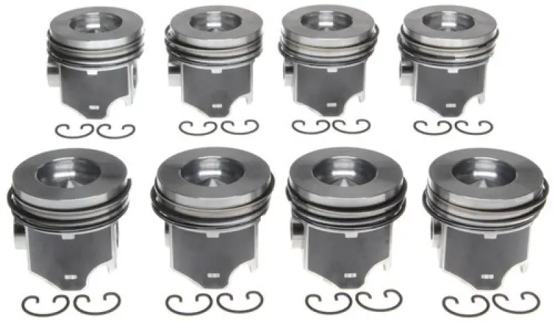 Mahle Oe Cummins B L4/ L6 020 W/ Pc Eng Set Piston Set (Set Of 6) 1