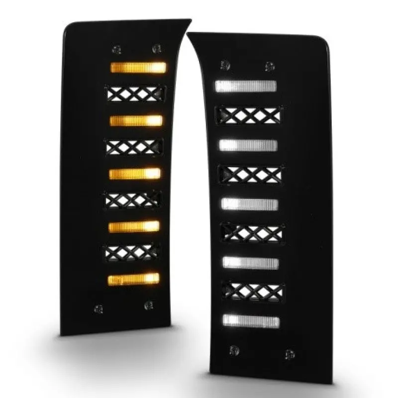 Anzo 22-24 Toyota Tundra (W/Factory Led Refl. & Oe Bumper) Z-Series Full Led Drl Vent Lights - Pair 1
