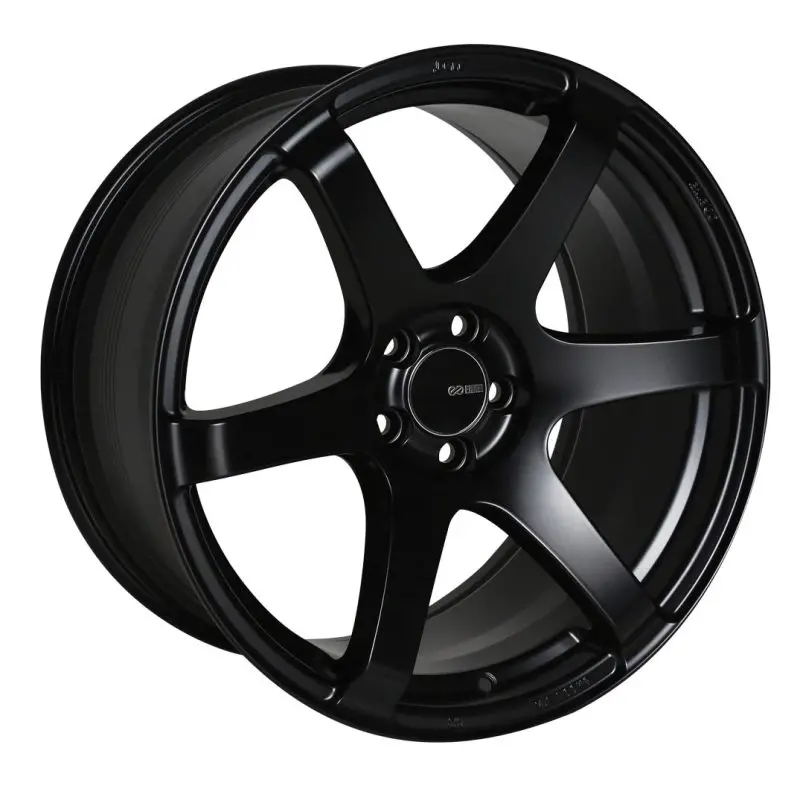 Enkei T6s 17X8 35Mm Offset 5X114.3 Bolt Pattern 72.6 Bore Matte Black Wheel 1