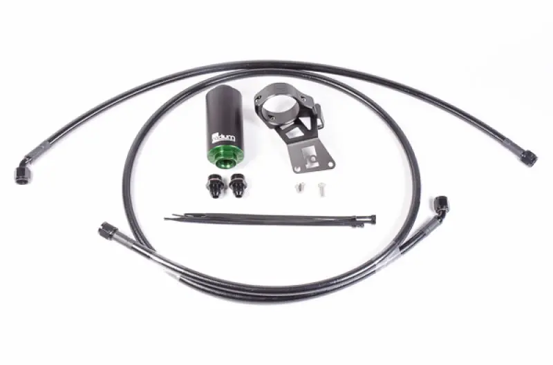 Radium Engineering Mitsubishi Evo X Fuel Hanger Feed Kit - Microglass Filter 1