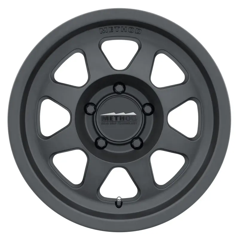 Method Mr701 16X8 0Mm Offset 5X120 72.6Mm Cb Matte Black Wheel 1
