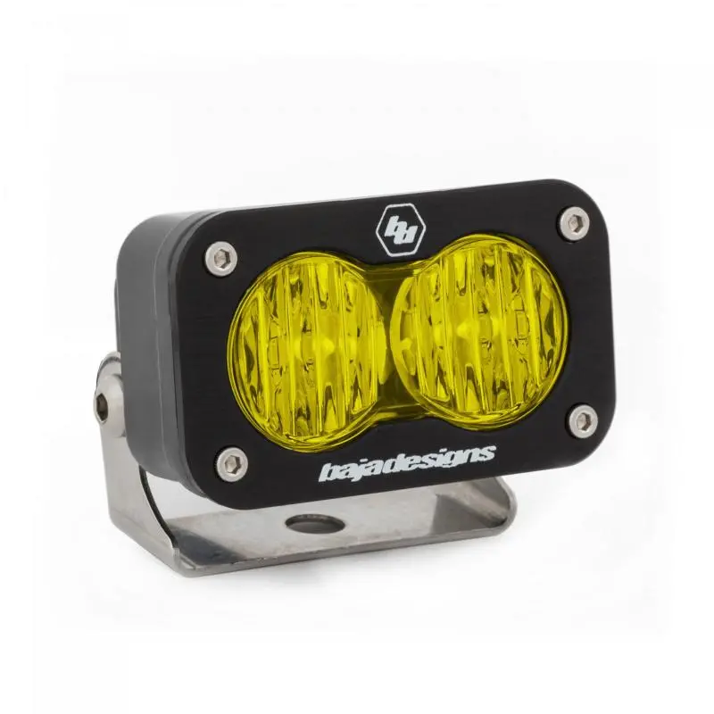 Baja Designs S2 Sport Wide Cornering Pattern Led Work Light - Amber 1