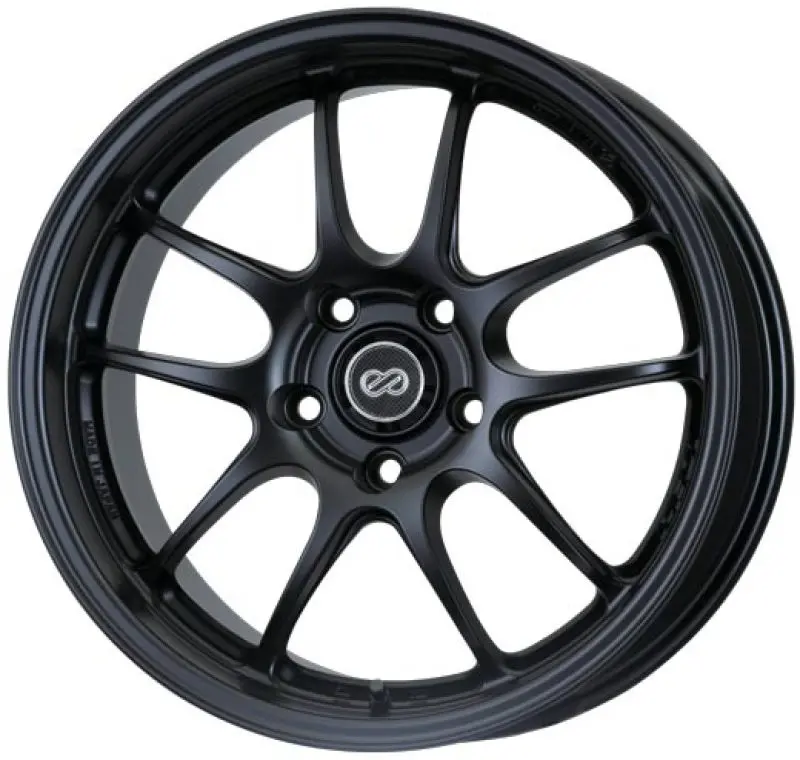 Enkei Pf01 18X10.5 5X114.3 38Mm Offset Matte Black Wheel 1