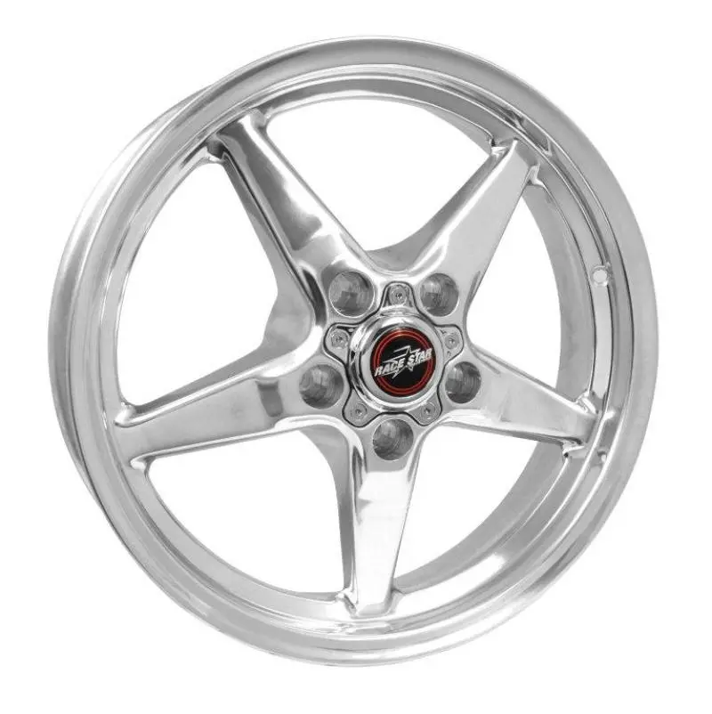 Race Star 92 Drag Star 17X4.50 5X4.75Bc 1.75Bs Direct Drill Polished Wheel 1