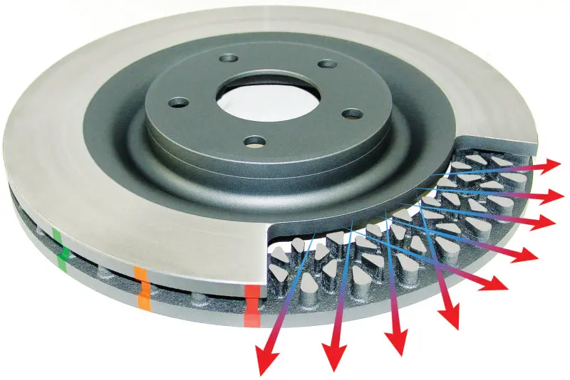 Dba 93-98 Nissan Skyline R32/R33/R34 Front 4000 Series Plain Rotor 1