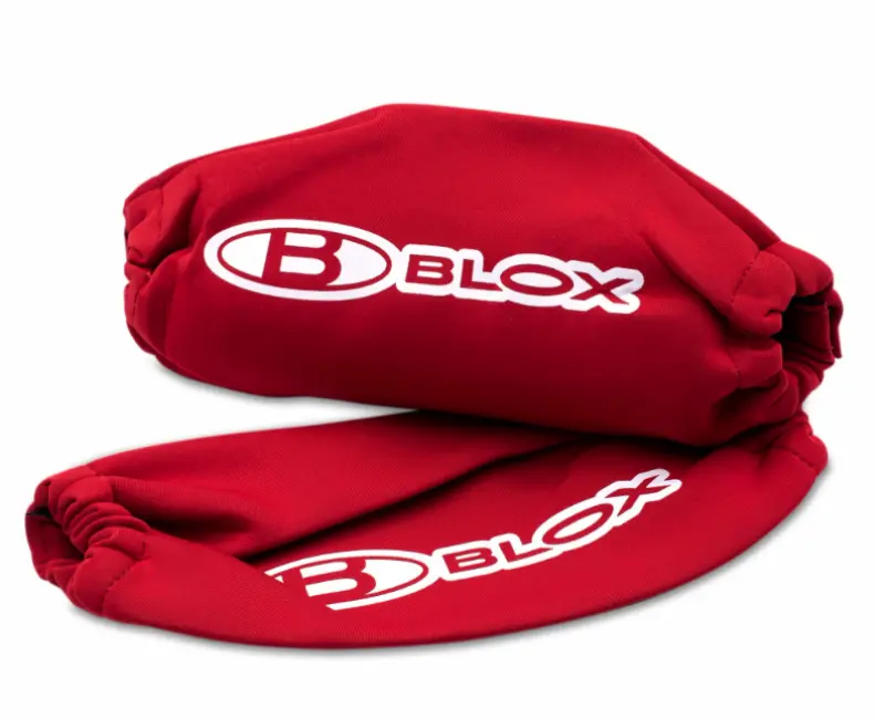 Blox Racing Neoprene Coilover Covers - Red (Pair) 1