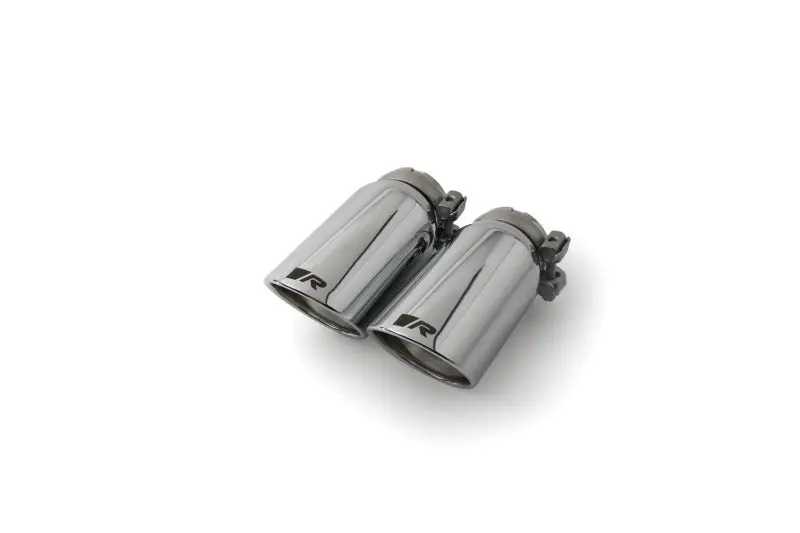 Remus Stainless Steel 84Mm Angled Rolled Edge Chrome Tail Pipe Set (Pair) 1