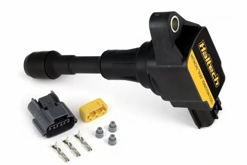 Haltech Hitachi R35 Ignition Coil W/Built-In Ignitor (Incl Plug & Pins) 1