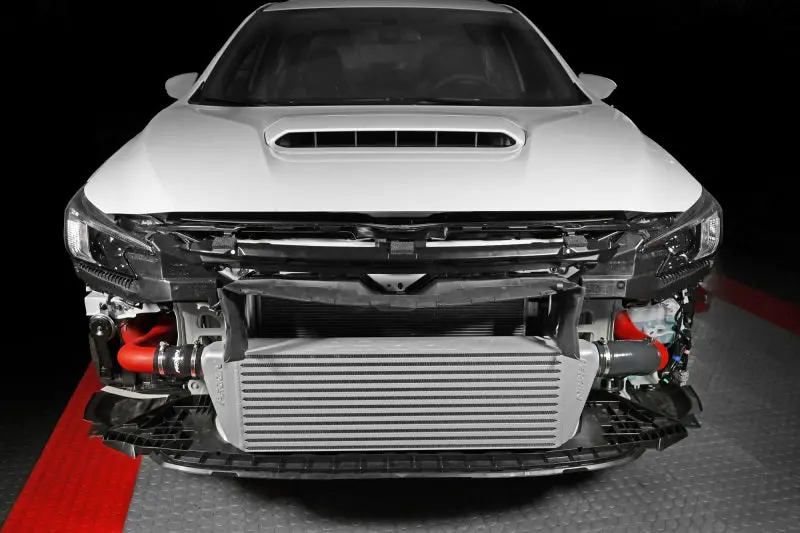 Perrin 22-23 Subaru Wrx Front Mount Intercooler Kit (Red Tubes & Silver Core) 1