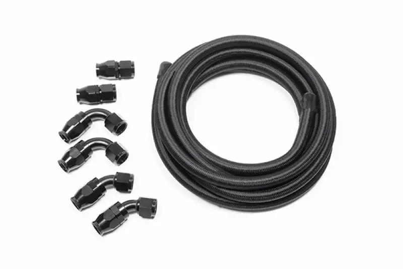 Radium Engineering 10An Universal Ptfe Hose Kit - Black 1