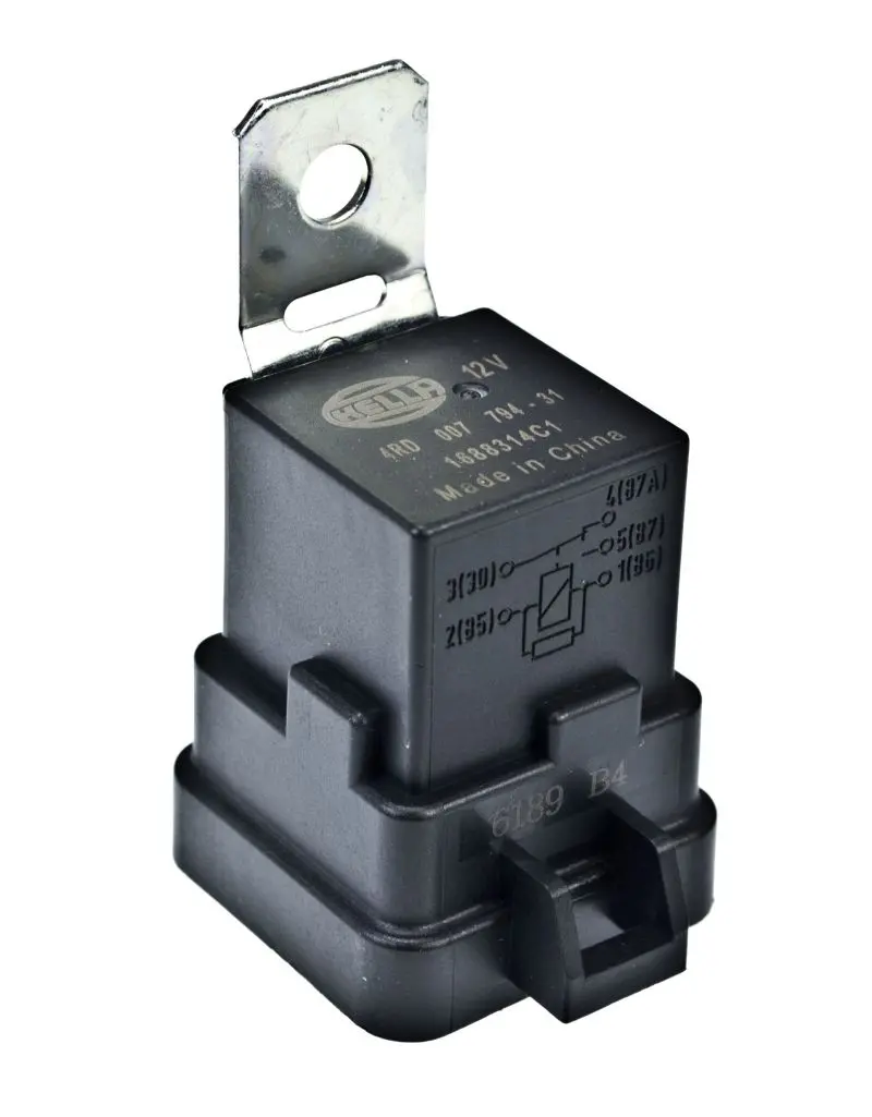 Hella 12V 20/40 Amp Spdt Res Relay With Weatherproof Bracket - Single 1