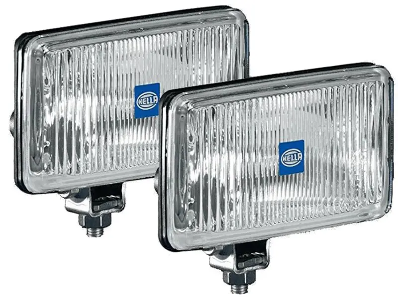 Hella 450 H3 12V Sae/Ece Fog Lamp Kit Clear - Rectangle (Includes 2 Lamps) 2