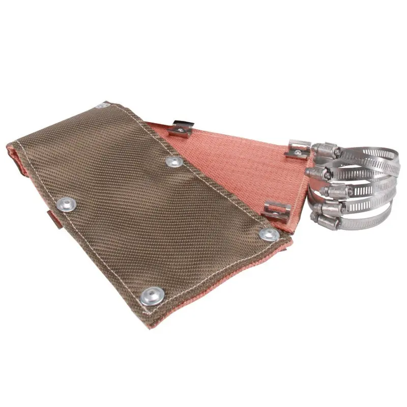 Dei Pipe Shield W/Stainless Steel Clamps - 6In X 24In - Titanium 1