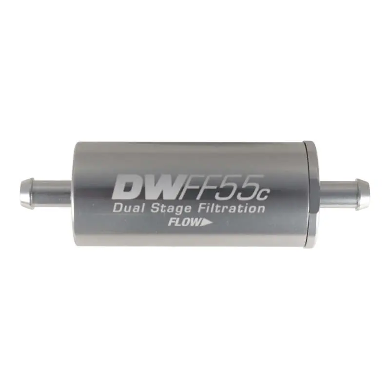 Deatschwerks 5/16In 10 Micron 55Mm In-Line Fuel Filter Kit 1