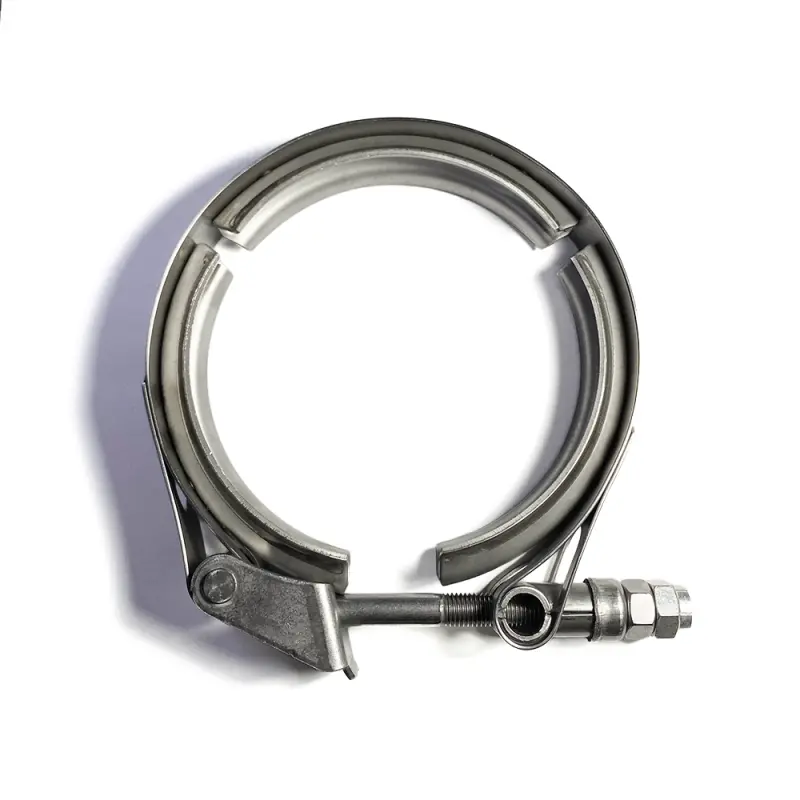 Ticon Industries 3In Stainless Steel V-Band Clamp - Quick Release 1